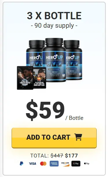 hero up 3 bottles price